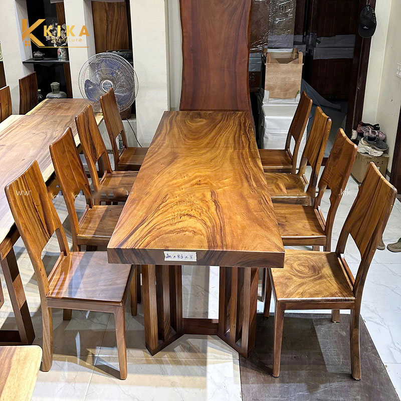 Bàn ăn 8 ghế gỗ Bàn ăn 8 ghế gỗ