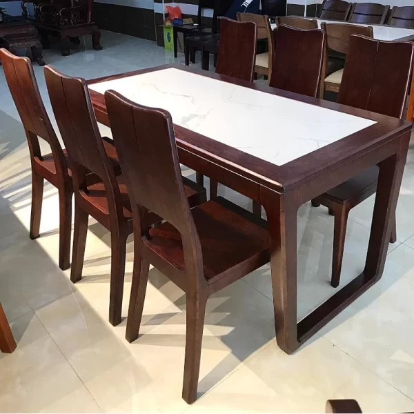 Bàn ăn gỗ hương đá