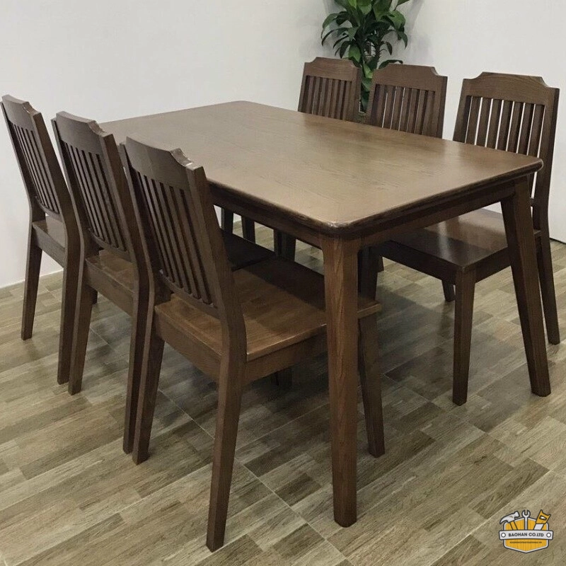 Bàn ăn gỗ sồi Nga Bàn ăn gỗ sồi Nga