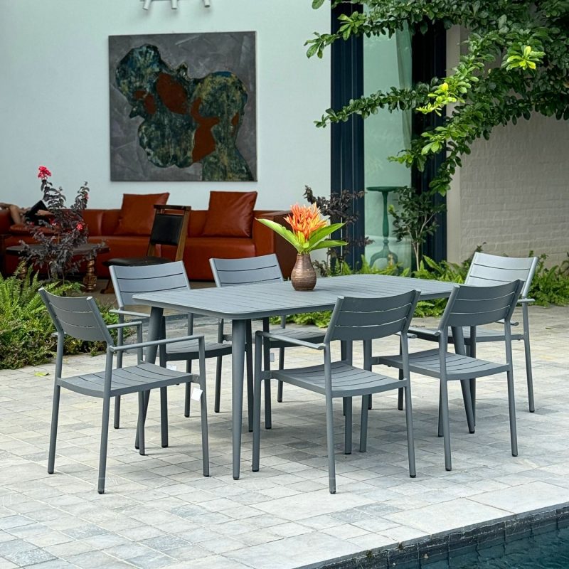 Bàn composite ngoài trời Bàn composite ngoài trời