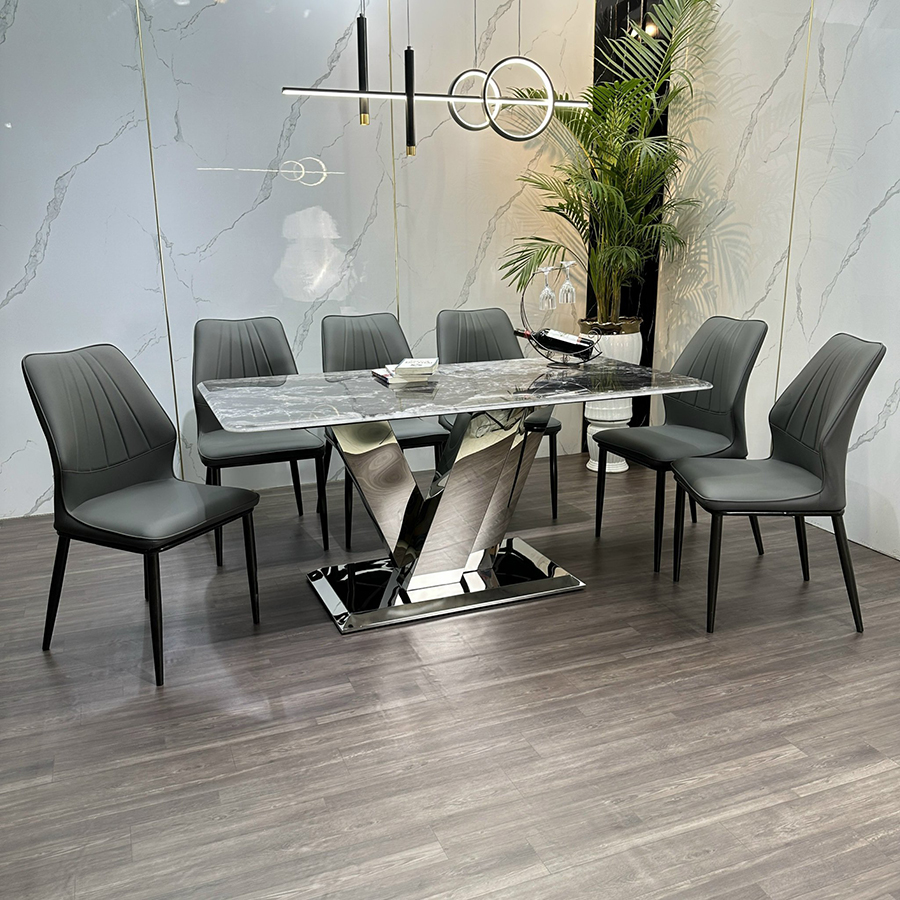 Bàn ghế ăn hiện đại cao cấp Bàn ghế ăn hiện đại cao cấp