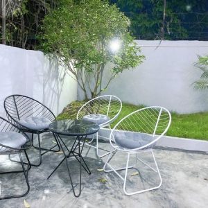 Bàn ghế sắt ngoài trời