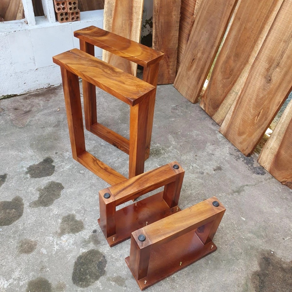 Chân bàn gỗ nguyên tấm chữ U Chân bàn gỗ nguyên tấm chữ U