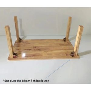Chân bàn gỗ vuông