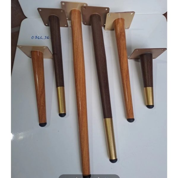 Chân gỗ tiện tròn