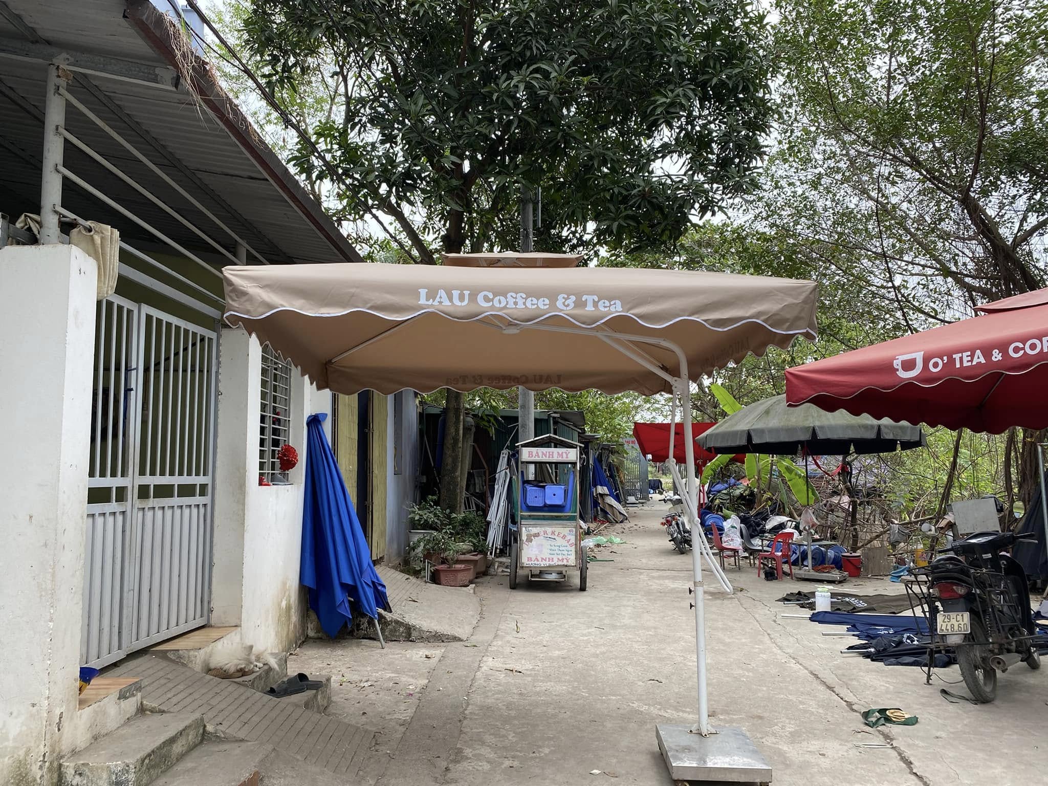 Dù lệch tâm vuông 2m Dù lệch tâm vuông 2m