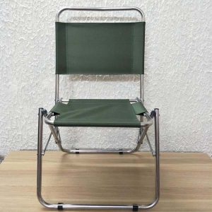 Ghế xếp inox cafe lưng thấp