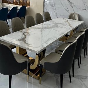Mẫu bàn ăn đẹp 10 ghế