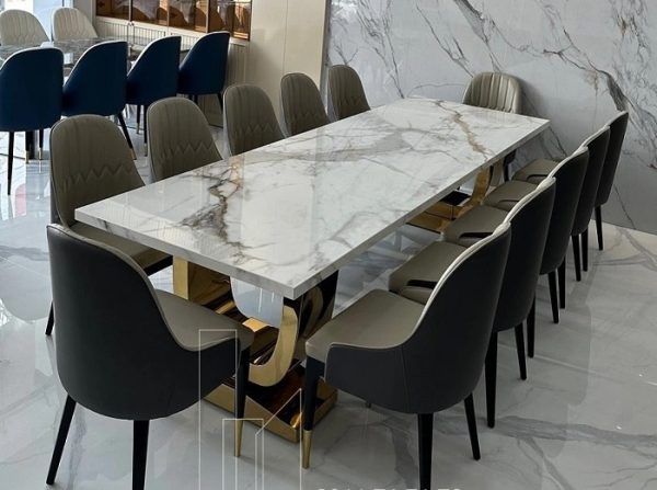 Mẫu bàn ăn đẹp 10 ghế
