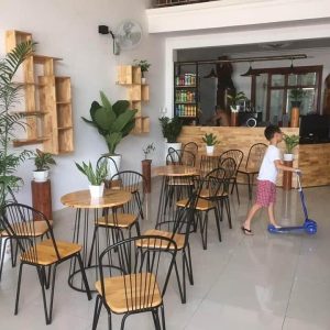 Mẫu bàn ghế cafe độc đáo