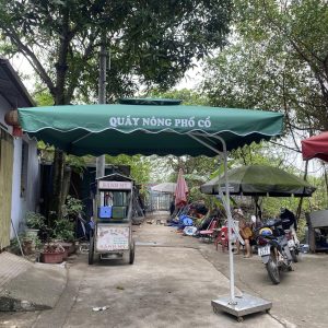 Ô Lệch Tâm 2m5 Màu Xanh