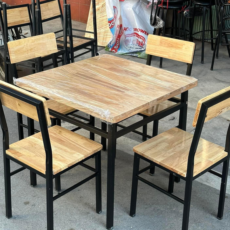 Bàn ghế quán ăn vặt Bàn ghế quán ăn vặt