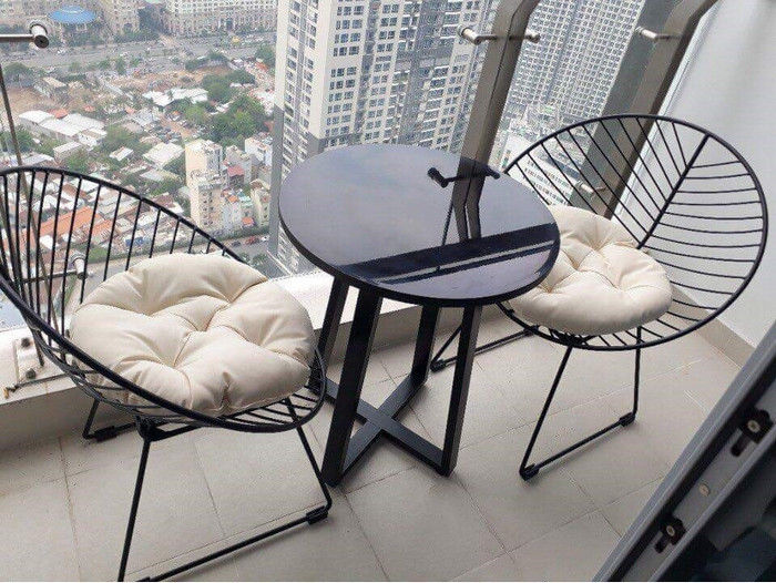 Bộ bàn ghế ban công ngoài trời Bộ bàn ghế ban công ngoài trời