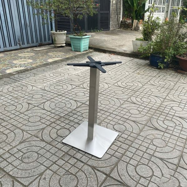 Chân bàn inox vuông