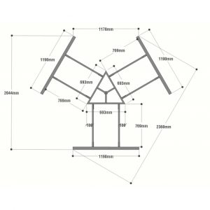 Chân bàn nhân viên cụm 3