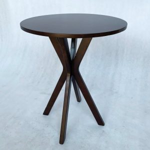 Chân bàn sắt tròn gỗ