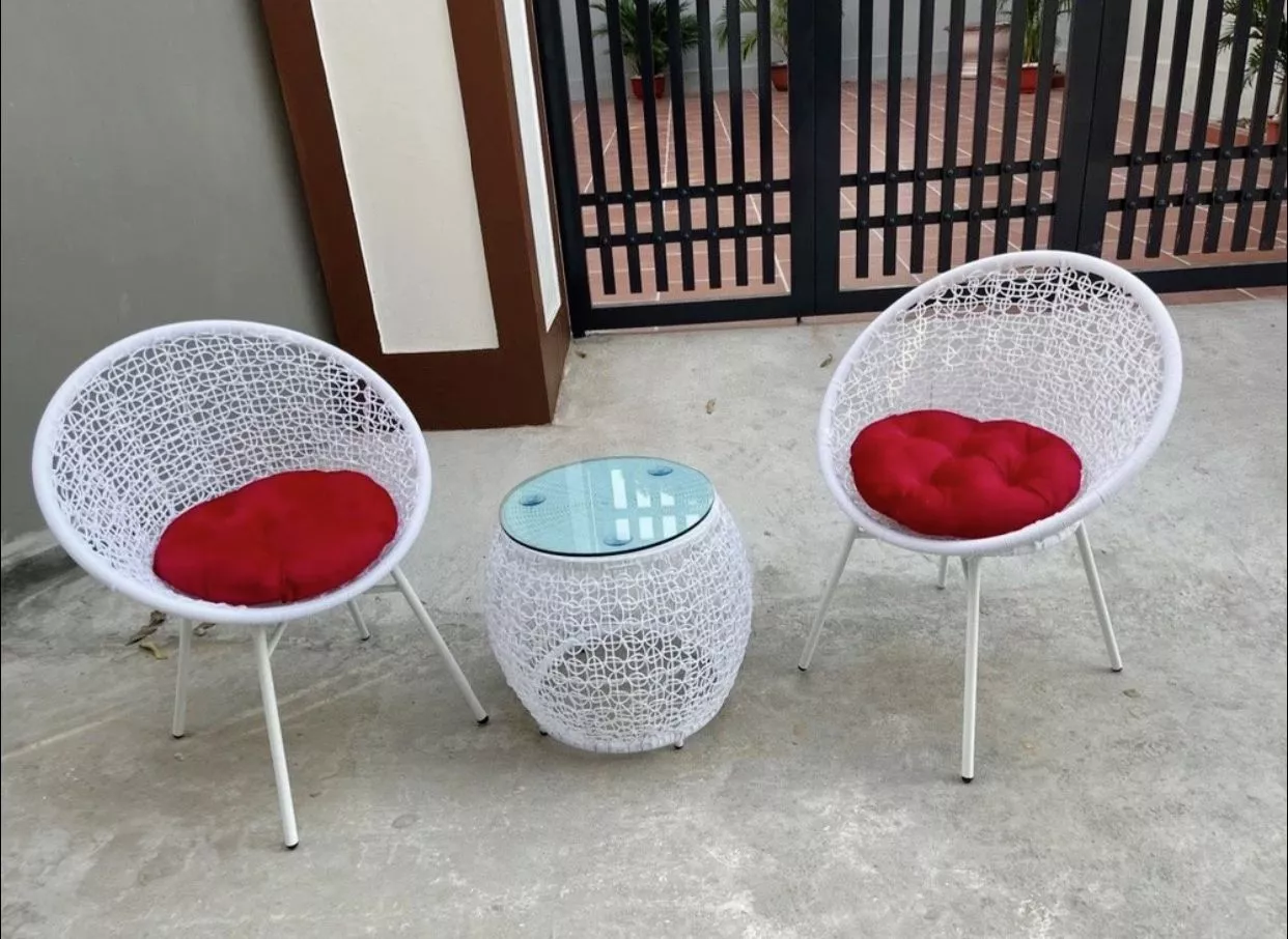 Ghế mây ngồi ban công Ghế mây ngồi ban công