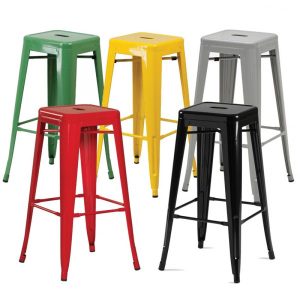 Ghế quầy bar tolix ko tựa
